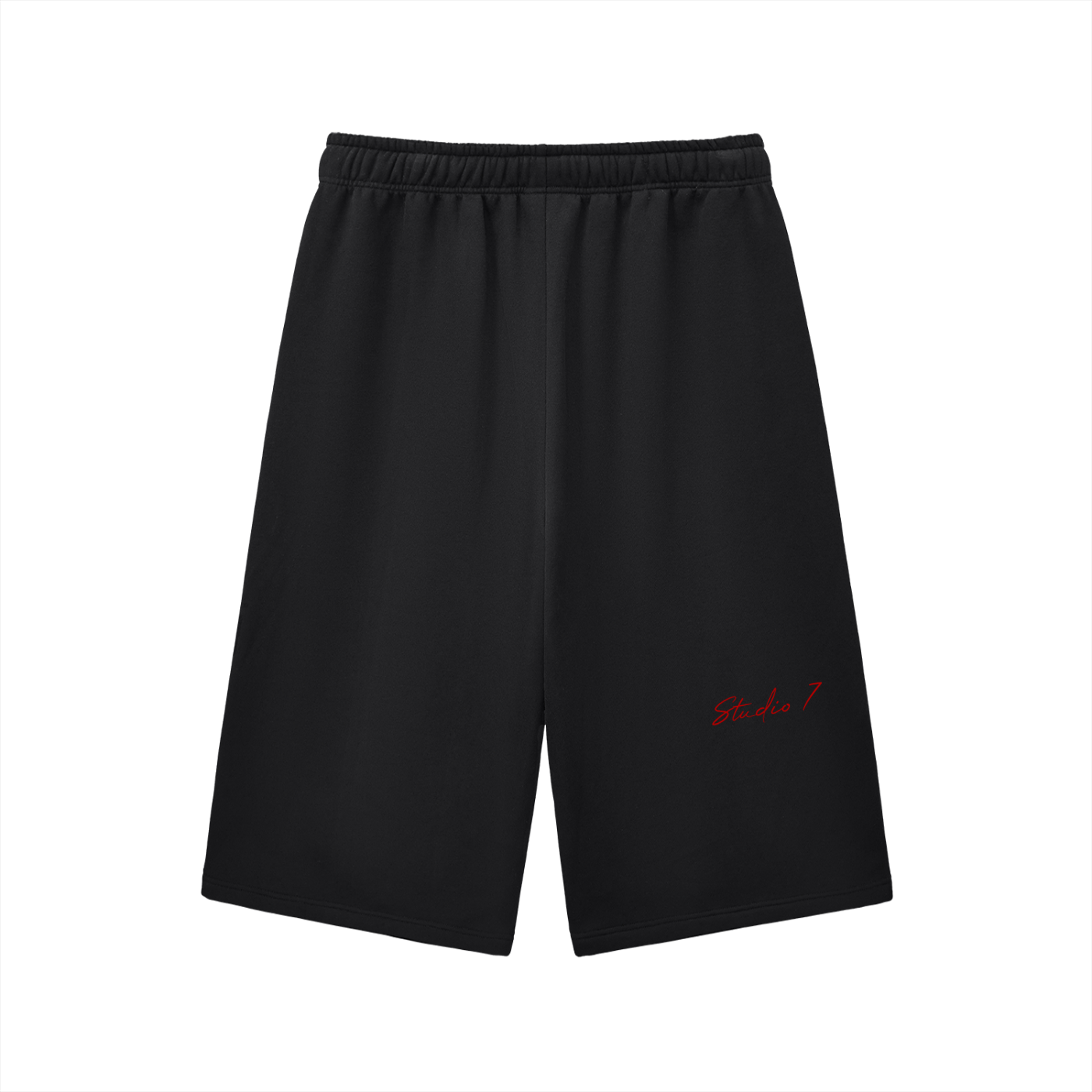 Relaxed Drawstring Three-quarter Sweatpants
