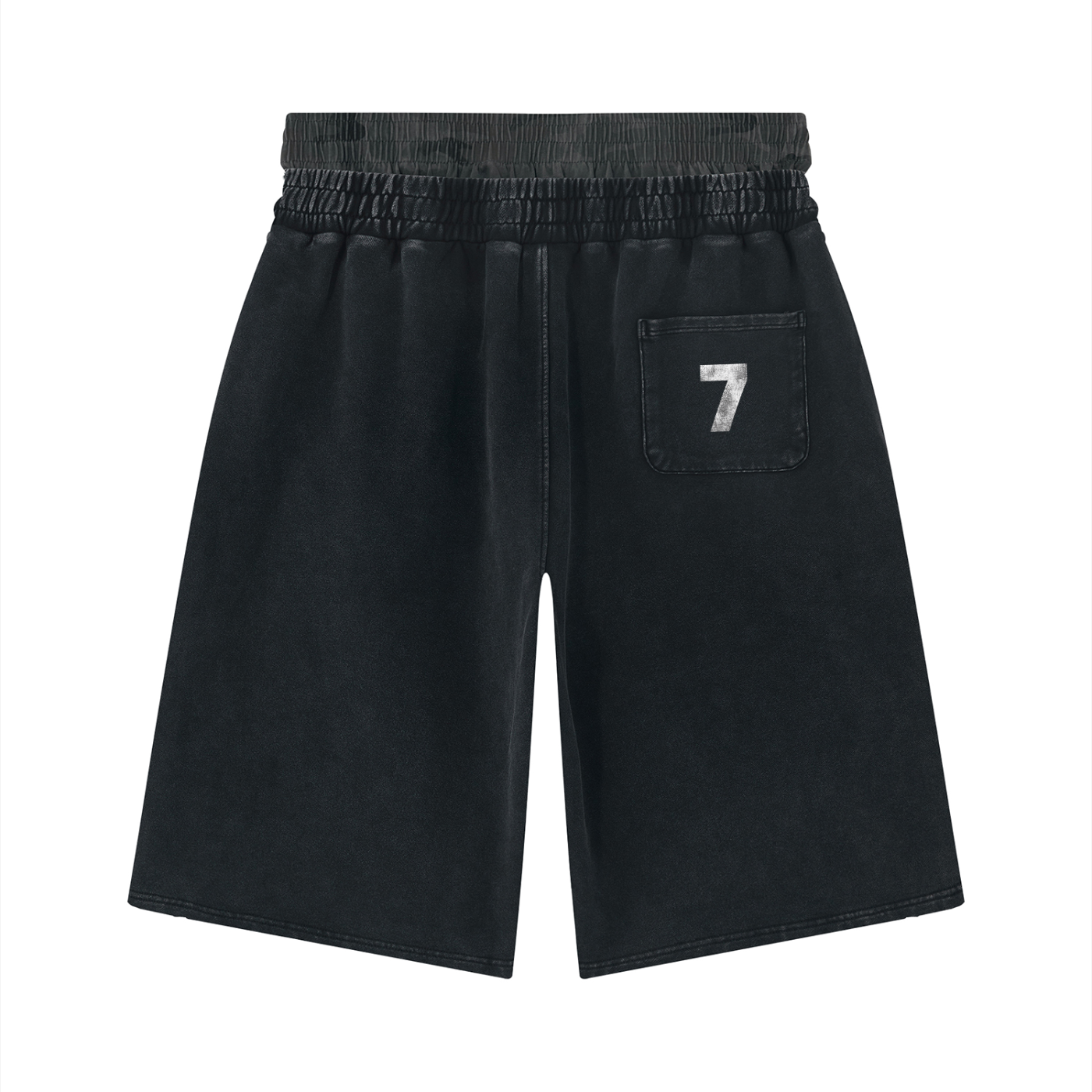 Jesus Loves You - Unisex Vintage Wash Distressed Wide Leg Shorts