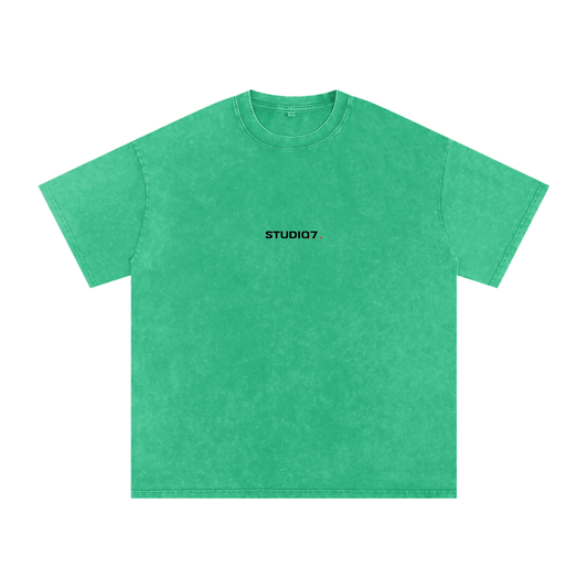 Leahi Lei Washed Oversized Cotton T-Shirt