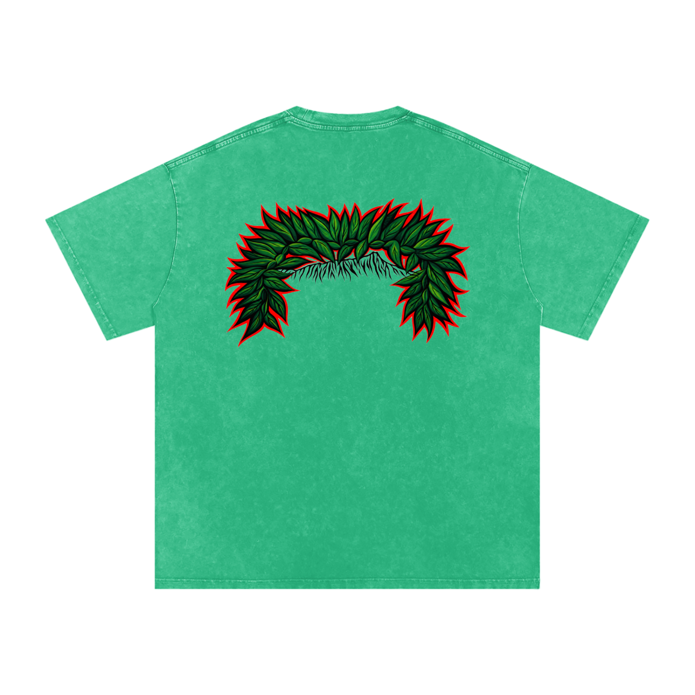 Leahi Lei Washed Oversized Cotton T-Shirt